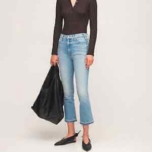 NWT Mother “The Hustler” Ankle Undone Hem-On My Feet